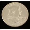 Image 1 : Choice BU Franklin 1963 Half Dollar Gem