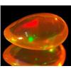 Image 1 : 1.04 Ct. Superb Pear Cab Natural Gem Multi Color Opal U