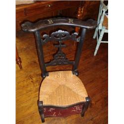 French prayer chair with 2 seats circa 1860