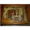 Image 1 : Oil on canvas Maids at work signed HL