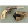 Image 1 : VINTAGE SNUB-NOSED WYATT EARP REVOLVER KNIFE W/HOLSTER