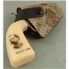 Image 4 : VINTAGE SNUB-NOSED WYATT EARP REVOLVER KNIFE W/HOLSTER