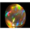 Image 2 : 0.85 Ct. Excellent Oval Cab Natural Gem Multi Color Opa