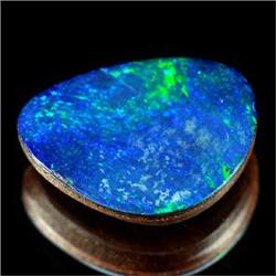 1.01 Ct. Rare Natural Gem Multi Color Doublet Opal Unhe