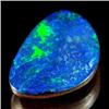 Image 2 : 1.01 Ct. Rare Natural Gem Multi Color Doublet Opal Unhe