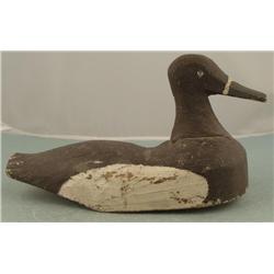 Vintage Hand Carved Rustic Wooden Duck Decoy