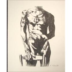 Johnny Friedlaender Fine Art LE PRINT Winter Night 1985