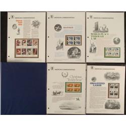 5 American Commemoratives Mariner, Labor 1975-81