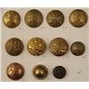 Image 2 : 17 Antique Russian Military Buttons Collection -Rare