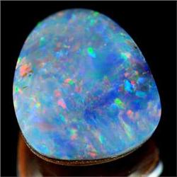 1.50 Ct. Striking Natural Gem Multi Color Doublet Opal