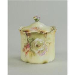 R.S. Prussia Lidded Sugar