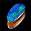 Image 3 : 0.82 Ct. Spectacular Natural Gem Multi Color Doublet Op