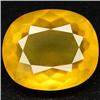 Image 1 : 7.62 Ct. Clean Oval Natural Gem Yellow Opal Unheated