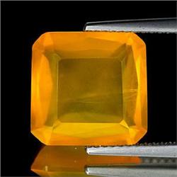 5.59 Ct. Huge Octagon Shape Natural Gem Yellow Opal