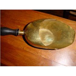 Antique French Brass grain scoop