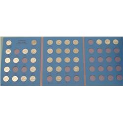 Canadian Nickel Set 33 Diff Dates 1961-2000 in Book