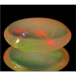 0.82 Ct. Gorgeous Oval Cab Natural Multi Color Opal