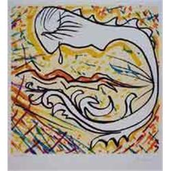 "Sleep of the Foetus" 1974 Salvadore Dali ORIGINAL Lithograph