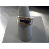 Image 1 : 1.5 Carat Diamond & Sapphire Ring, 7.5 Grams 14K Gold