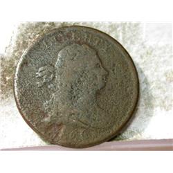 RARE 1800 Half Cent Coin, AG