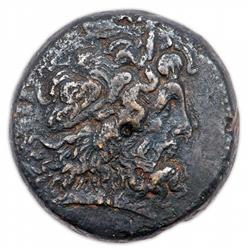 Ancient Coin - Ptolemy V, AE Drachm, BC 205-180