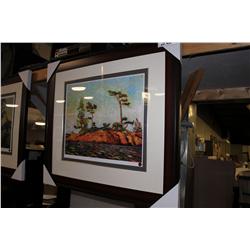 FRAMED LIMITED EDITION PRINT "SPLIT ROCK GAP"
