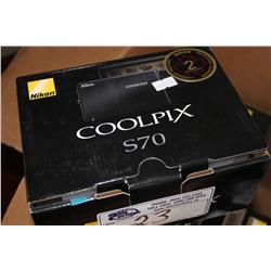 NIKON COOLPIX S70 DIGITAL CAMERA