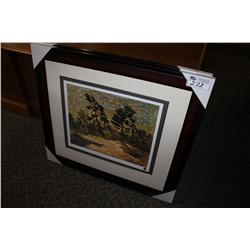 FRAMED LIMITED EDITION PRINT "INLET GEORGIAN BAY"