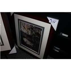 FRAMED LIMITED EDITION PRINT "NORTHERN RIVER"