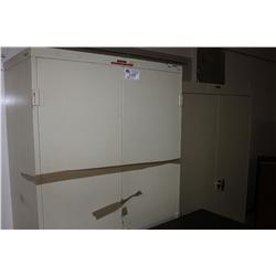 2 STORAGE CABINETS