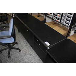 BLACK CREDENZA