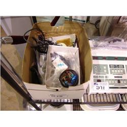 BOX OF ASSORTED TUBINGS & BRUSHES