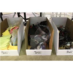 BOX OF PADS & STRAPPING