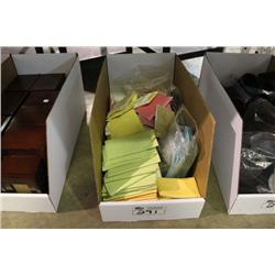 BOX OF FACIAL PADS & SPONGES