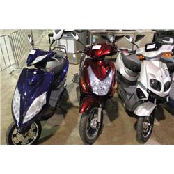 RED GLOBAL EDGE CYCLE ELECTRIC SCOOTER