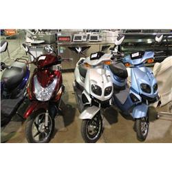 SILVER GLOBAL EDGE CYCLE ELECTRIC SCOOTER