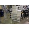 Image 1 : LOT OF PLASTIC STORAGE BINS