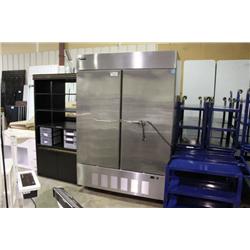 MASTER BUILT STAINLESS STEEL DUAL DOOR INDUSTRIAL
