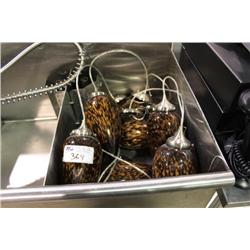 BROWN PENDANT LIGHTING