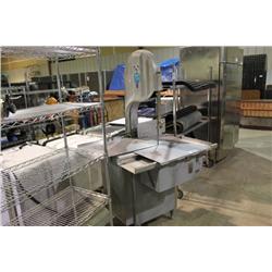 BIRO STAINLESS STEEL MEAT BANDSAW MO: 3334