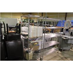 MOBILE "METRO" RACK & PACKING MATERIALS