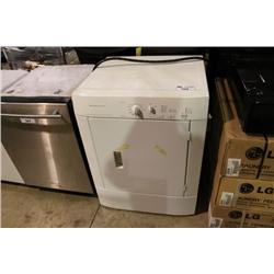 FRIGIDAIRE WHITE FRONT LOAD DRYER