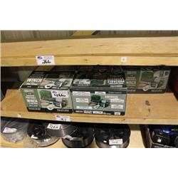 4 PORTABLE WINCHES