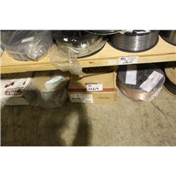 LOT OF WELDING WIRE