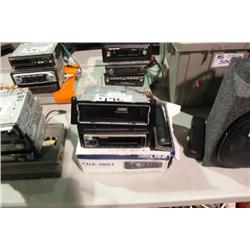 LOT OF CAR STEREOS