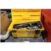 Image 1 : YELLOW TOOL BOX & CONTENTS