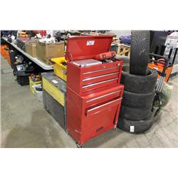 RED TOOL BOX & CONTENTS