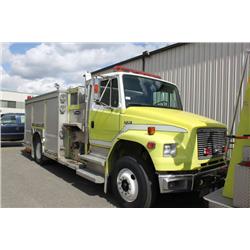 1998 GREEN FREIGHTLINER FL80 FIRE TRUCK 187 - 392KM