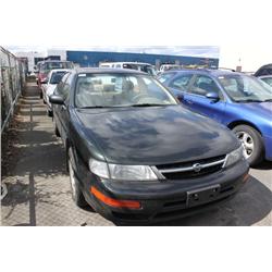 1998 BLACK NISSAN MAXIMA 4DR SEDAN