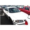 Image 1 : 2003 WHITE CHEVROLET IMPALA 4DR SEDAN